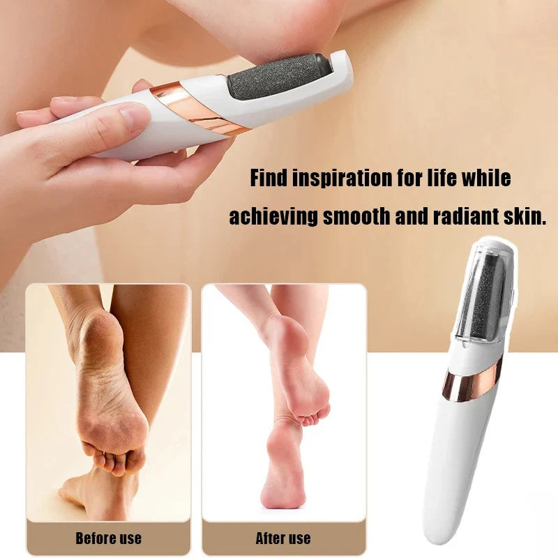 Callus Remover, Portable Electric Pedicure Tool for Soft Feet