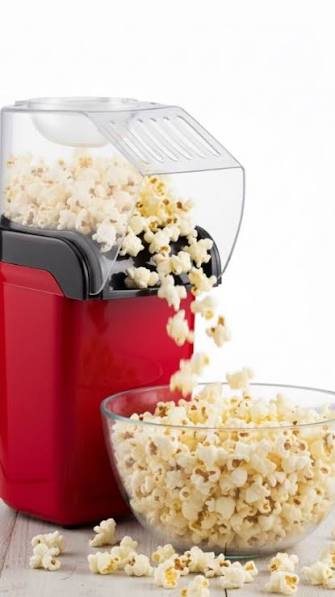 Minijoy Popcorn & Snack Maker,Tasty Pop Corns in ONLY 2 Minutes