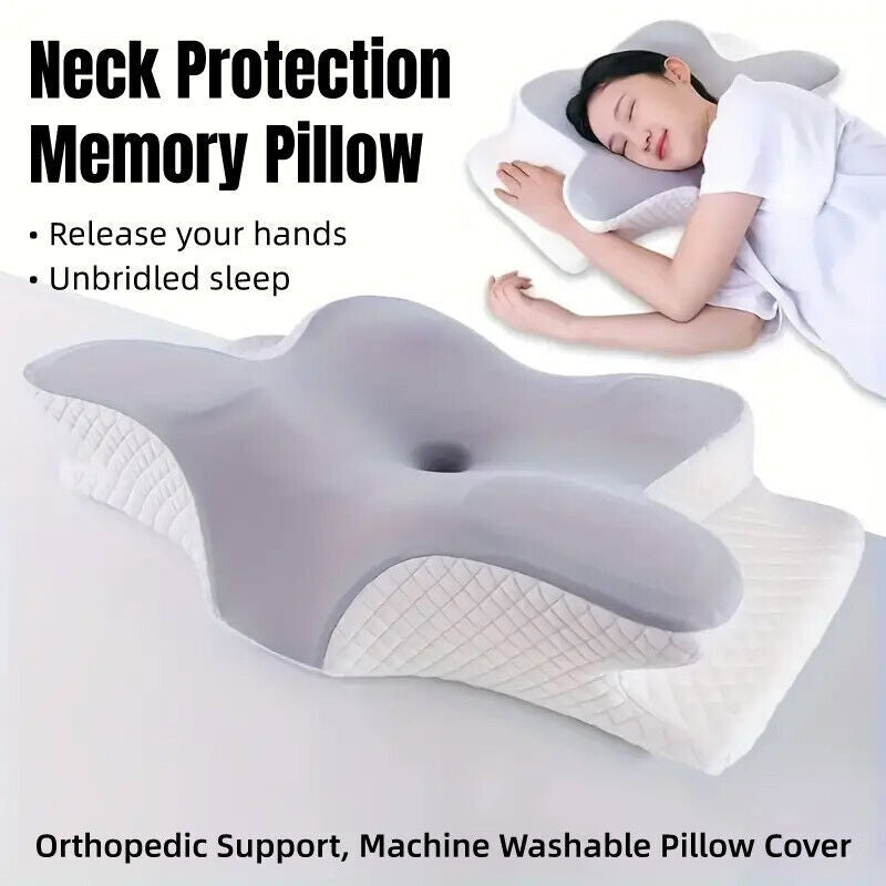 Orthopedic Butterfly Cervical Pillow – Advanced Neck & Shoulder Support for Deep, Restorative Sleep