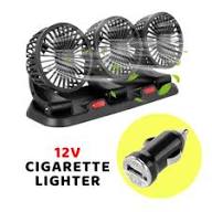 Three Head Car Fan free shipping + COD