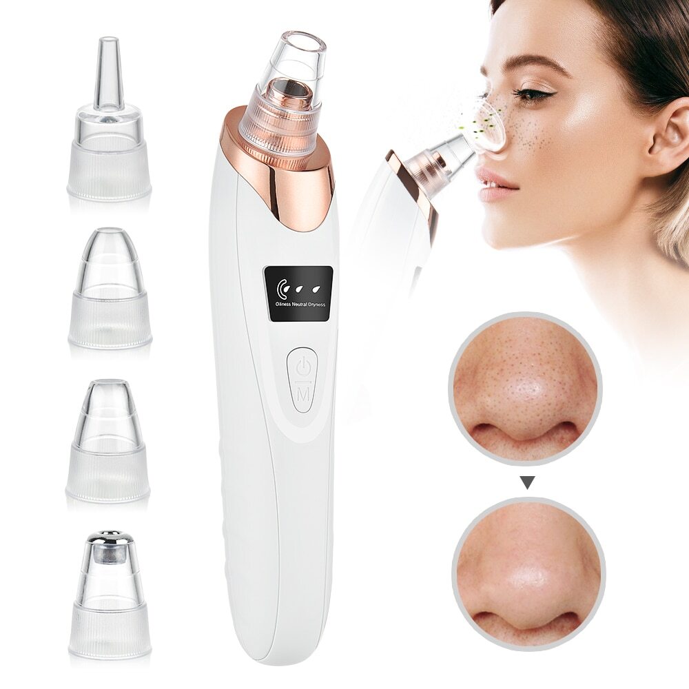 Multifunctional Facial Pore Cleaner – Blackhead Removal & Acne Treatment Device